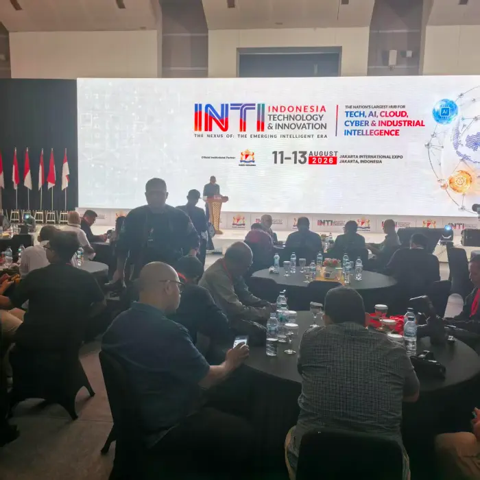 Ningbo Yuanyi Communication skinner på INTI-udstillingen i Jakarta, Indonesien