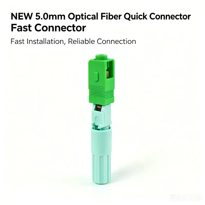 5,0 mm kabelfast stik